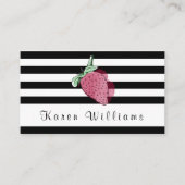 Striped Logo Visitekaartje (Voorkant)