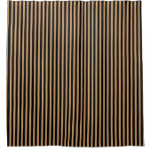 Striped Minimalist Black  Douchegordijn (Voorkant)