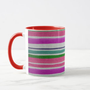Striped Mok keramische keramiek