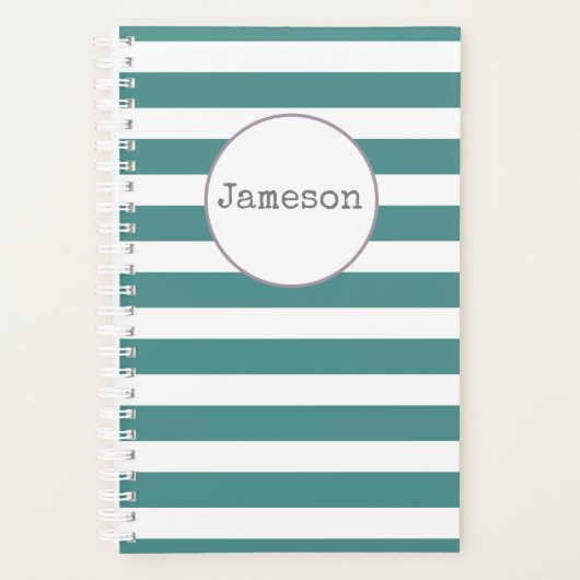 Striped Name Planner (Voorkant)