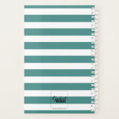 Striped Name Planner (Achterkant)