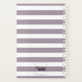 Striped Name Planner (Achterkant)