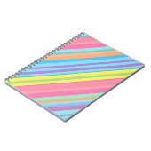 striped notebook  notitieboek (Linkerzijde)