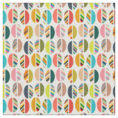 Striped Oval Halves Stof (Close Up)