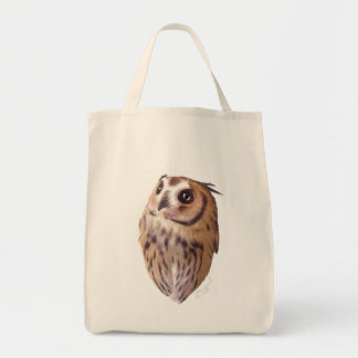Striped owl  ショッピングトート tote bag