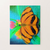 Striped Passion Flower Butterfly. Legpuzzel (Verticaal)