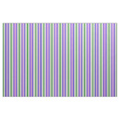 Striped Pattern Fabric | Paarse groene strepen Stof (Yard (91,4 cm))