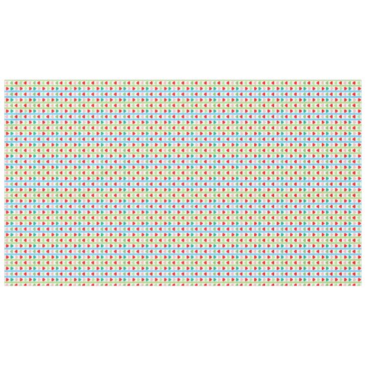 Striped pattern with hearts for Valentine's day Tafelkleed (Voorkant (Horizontaal))