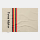 Striped - Personeelstekst Theedoek (Horizontaal)