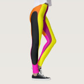 Striped Pop Art Leggings (Rechts)