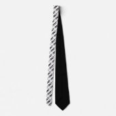 Striped Post Stropdas (Achterkant)