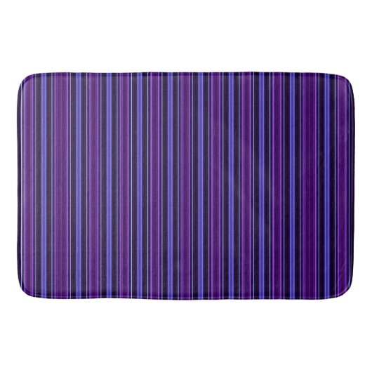 Striped Purples Badmat (Voorkant)