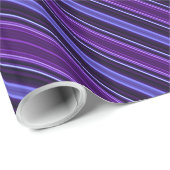 Striped Purples Cadeaupapier (Rol Hoek)