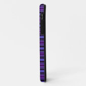 Striped Purples Case-Mate iPhone Case (Achterkant/links)