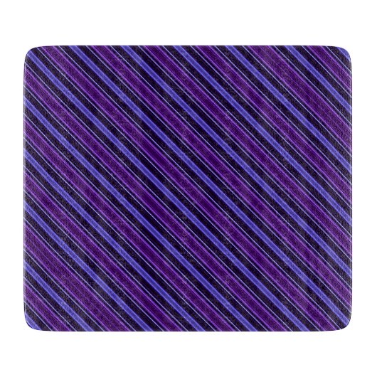 Striped Purples Snijplank (Voorkant)