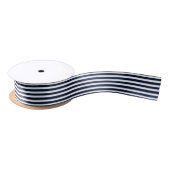 Striped Ribbon Satijnen Lint (Spoel)