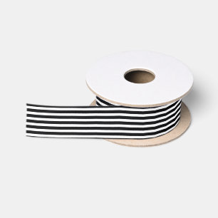 Striped Ribbon Satijnen Lint