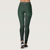 Striped rustic Green ombre Leggings (Achterkant)
