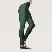 Striped rustic Green ombre Leggings (Rechts)