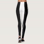 Striped Skeleton Love Couple Marriage Dance Leggings (Achterkant)