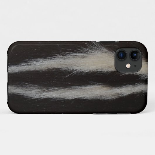Striped Skunk Fur Case-Mate iPhone Case (Achterkant (horizontaal))