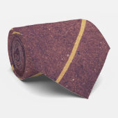 striped Textile Grunge Necktie Stropdas (Opgerold)