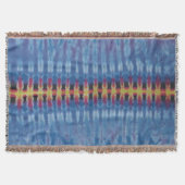Striped Tie Dye Deken (Voorkant)