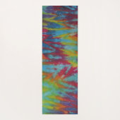 Striped Tie Dye Yogamat (Achterkant)