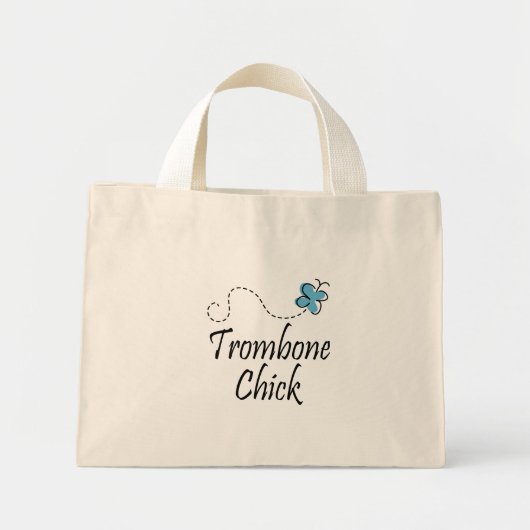  Striped Trombone Canvas tas (Voorkant)