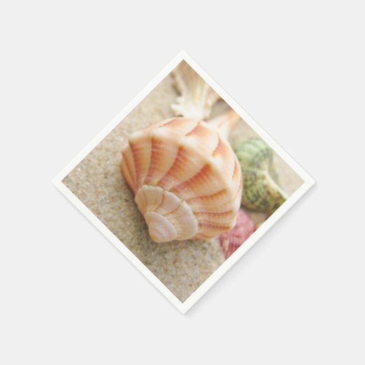 Striped Zee Shell Lightning Welk Servet (Hoek)