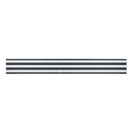 Striped (zwart-wit)  grosgrain lint
