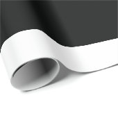 Striped (zwart-wit) | Horizontaal)  Cadeaupapier (Rol Hoek)