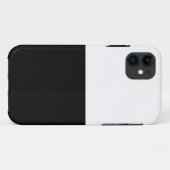 Striped (zwart-wit) | Horizontaal) Case-Mate iPhone Case (Achterkant (horizontaal))