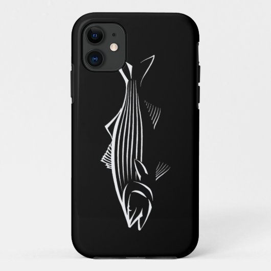 Striper - Striped Bass - iPhone Case (Achterkant)