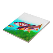 Striper van de stripper tegeltje (Zijkant)