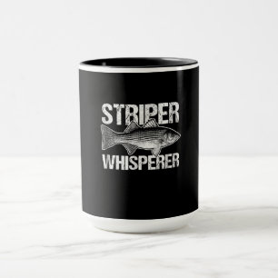  Striper Whisperer Vist Lover Gift Mok