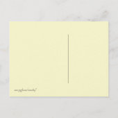 Stripes Baby shower Invitation Uitnodiging Briefkaart (Achterkant)