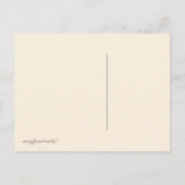 Stripes Baby shower Uitnodiging (Meisje) (Achterkant)