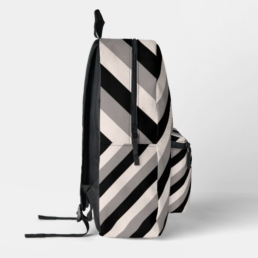 Stripes Bedrukte Rugzak (Links)