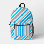 Stripes Bedrukte Rugzak (Voorkant)