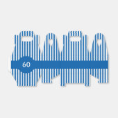 Stripes Bespoke-ontwerp Bedankdoosjes (Uitgevouwen)