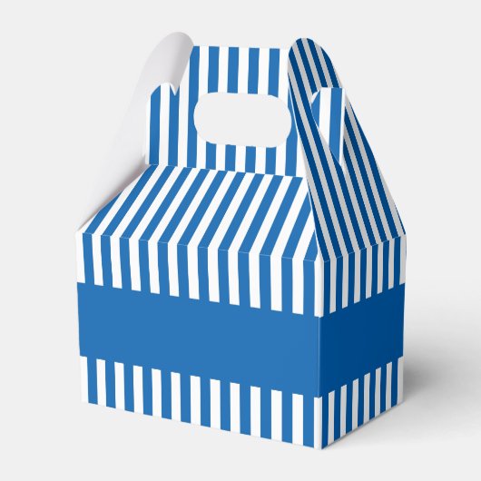 Stripes Bespoke-ontwerp Bedankdoosjes (Voorkant Zijde)
