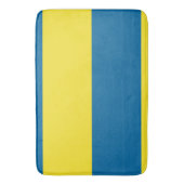 Stripes | Blauw & Geel | Badmat (Voorkant Verticaal)