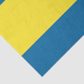 Stripes | Blauw & Geel | Tissuepapier (Detail)