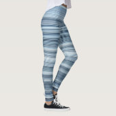 Stripes - Blauwe schelpen Leggings (Rechts)