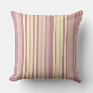Stripes Bleke Plum en Tarwe Blends Kussen