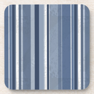 Stripes Blue Bier Onderzetter