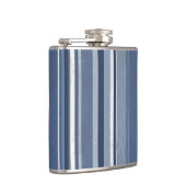 Stripes Blue Heupfles (Rechts)