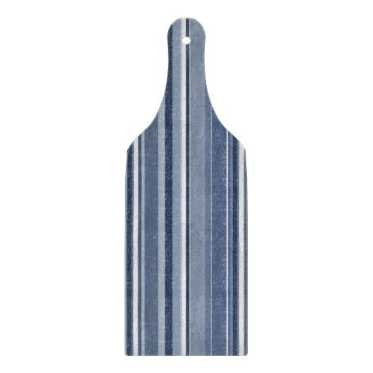 Stripes Blue Snijplank (Voorkant)