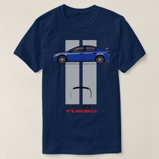 Stripes Blue T-shirt (Design voorkant)